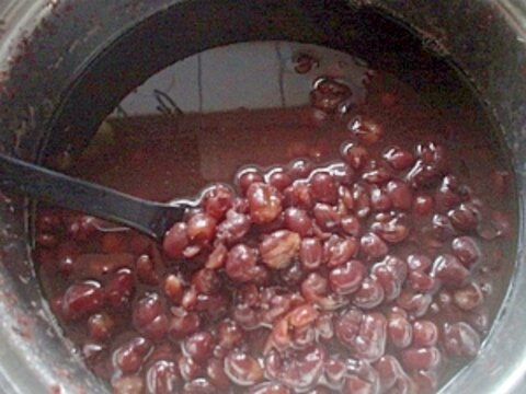 十勝小豆の小豆煮☆